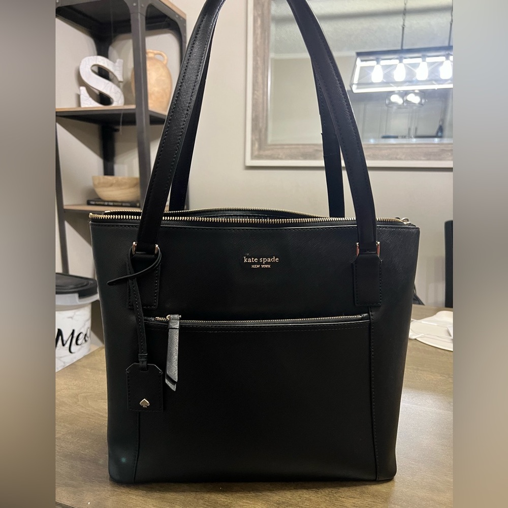 Kate Spade Black Tote Bag